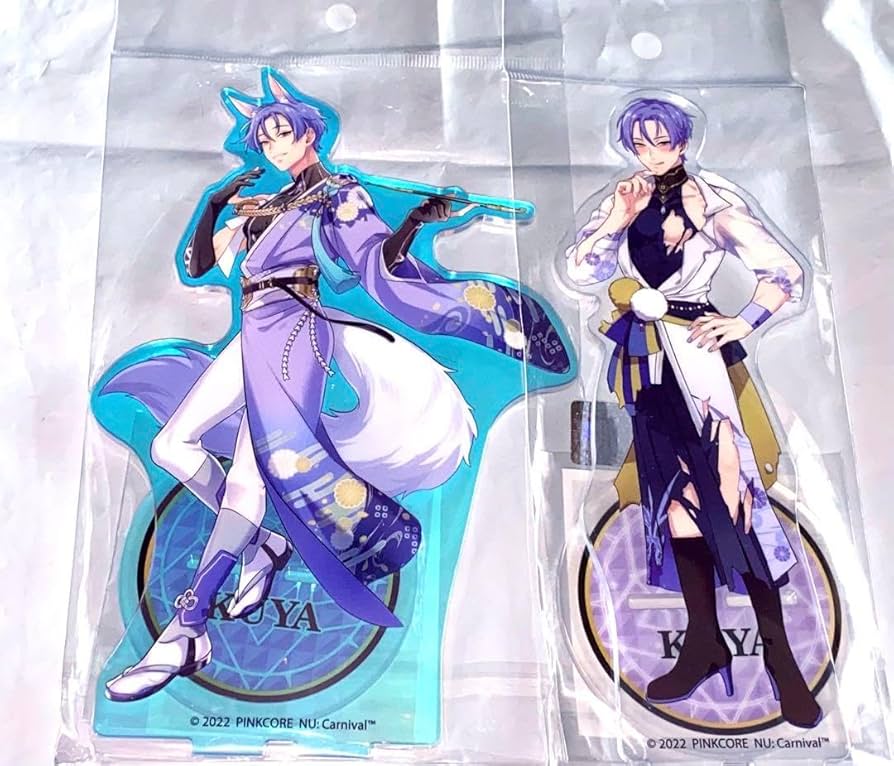 Amazon.co.jp: NU カーニバル アクリルスタンド 玖夜 2点セット : おもちゃ