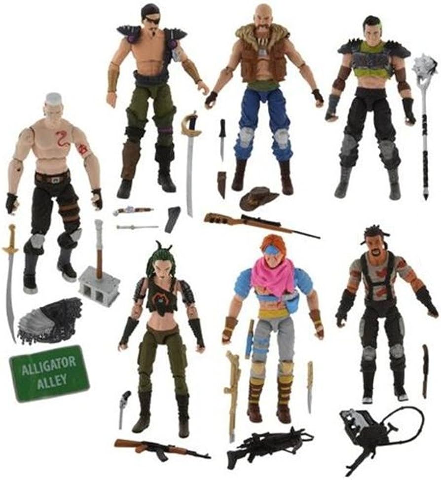GI Joe Exclusive Action Figure 7Pack Boxed Set Dreadnoks Battle