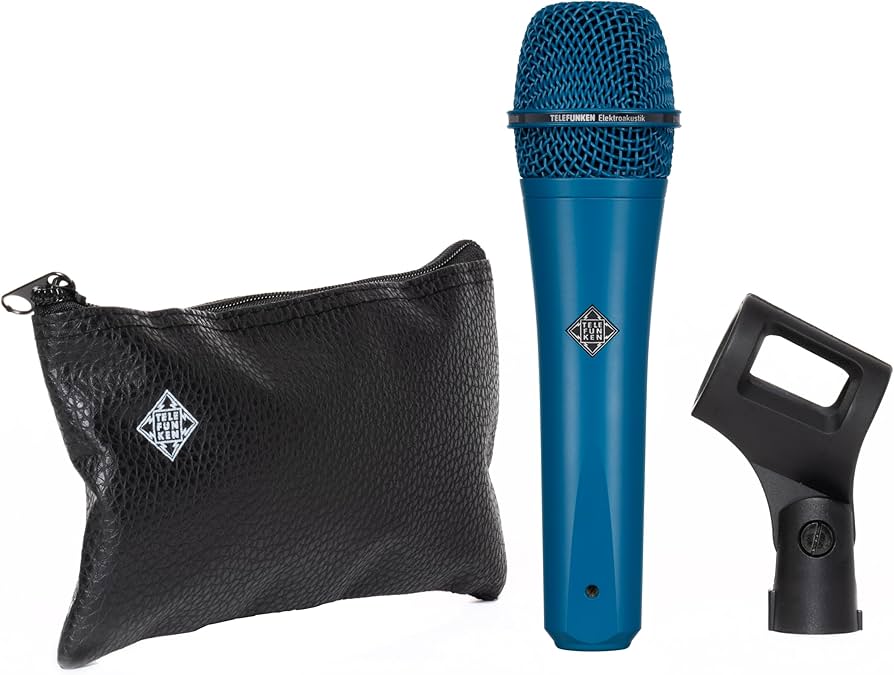 Amazon.com: TELEFUNKEN Elektroakustik M80 Blue Dynamic Microphone