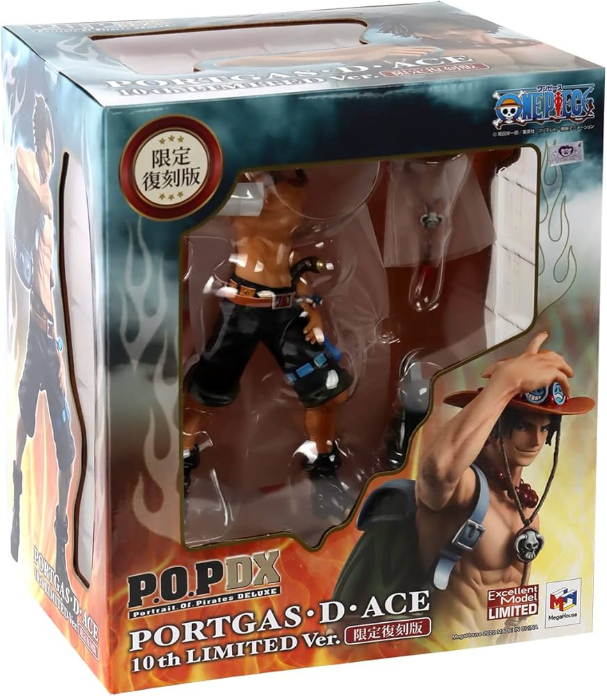 POP DX ワンピース エース 10th LIMITED Ver Amazon.co.jp: Portrait
