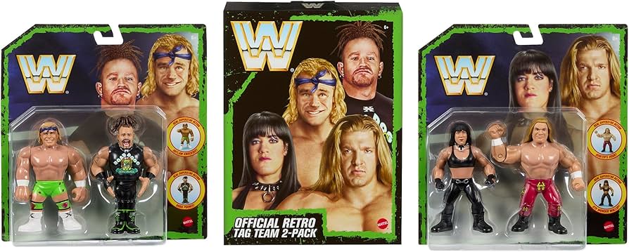Amazon.com: WWE DX Retro 4-Pack Ringside Exclusive (Triple H