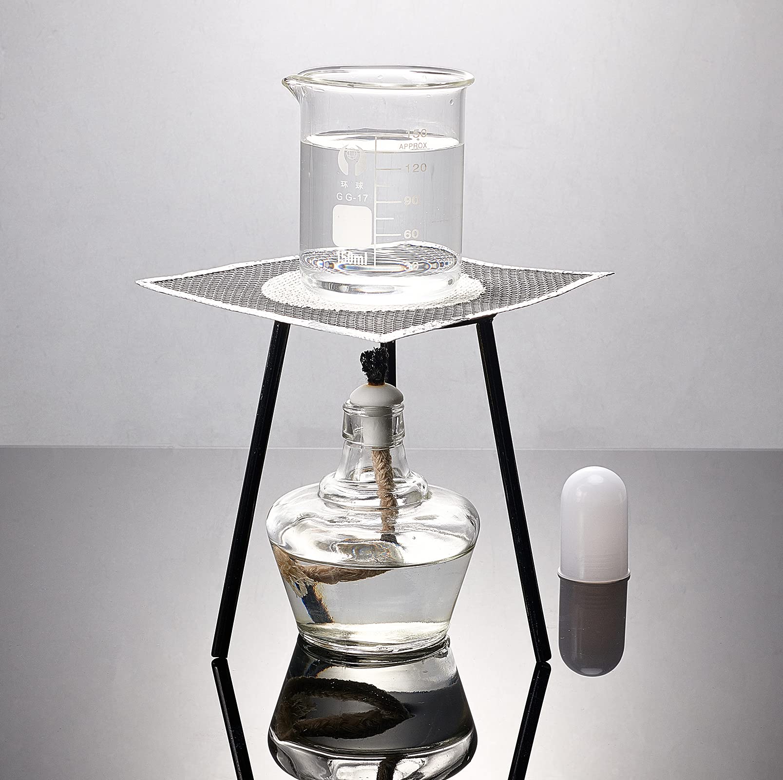 Amazon.co.jp: 12点 アルコールランプ アルコールランプセット 三脚台