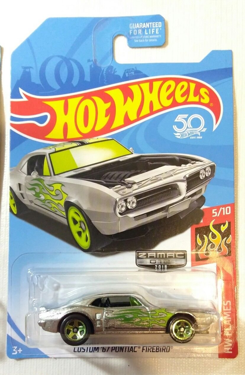 Amazon.com: Hot Wheels 2018 50th Anniversary HW Flames Custom '67