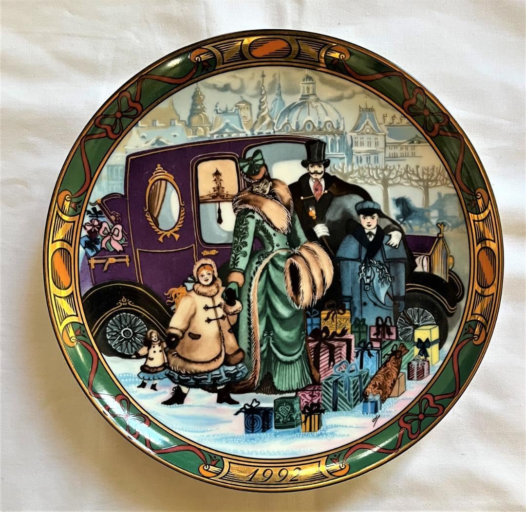 1946年・クリスマスプレート・18cm◇B＆G・ Copen◇ ◇B＆G