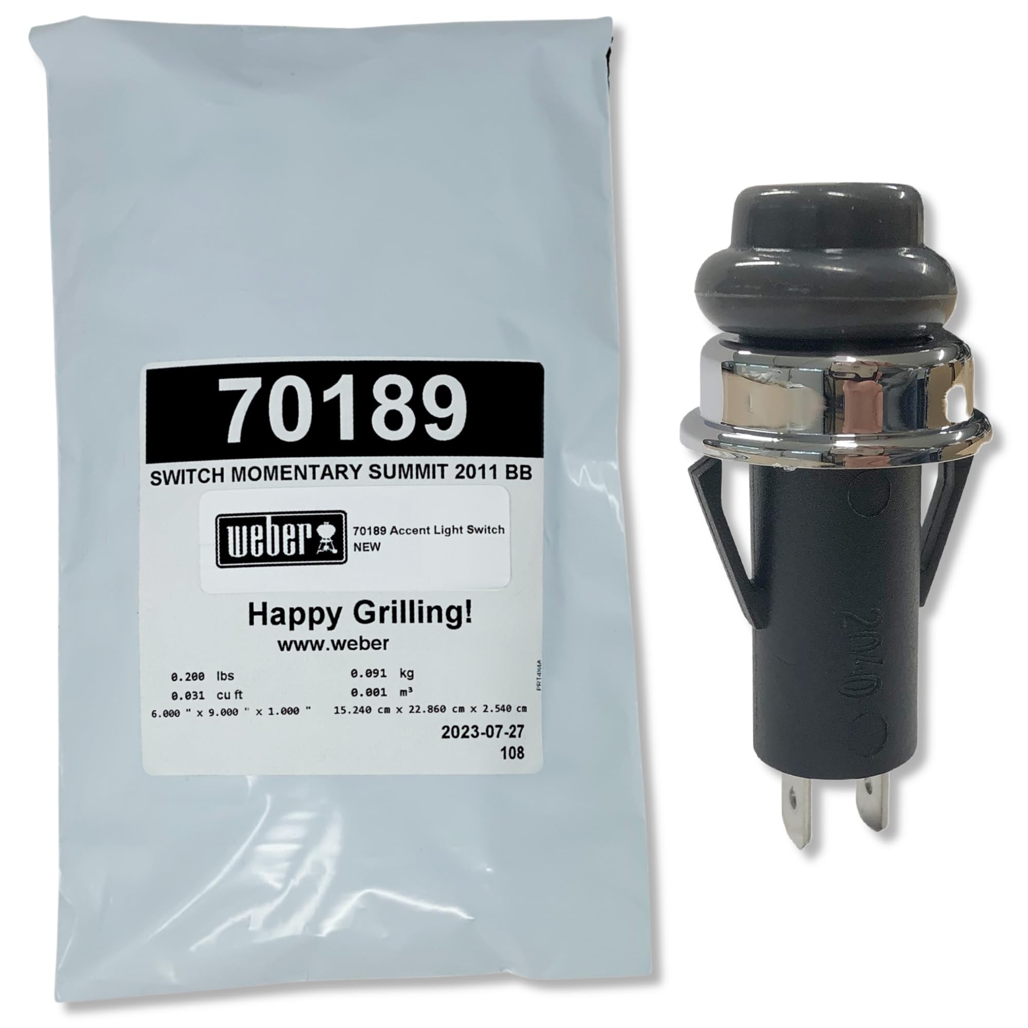 Amazon.com : Weber Accent Light Switch for Summit Series Grills