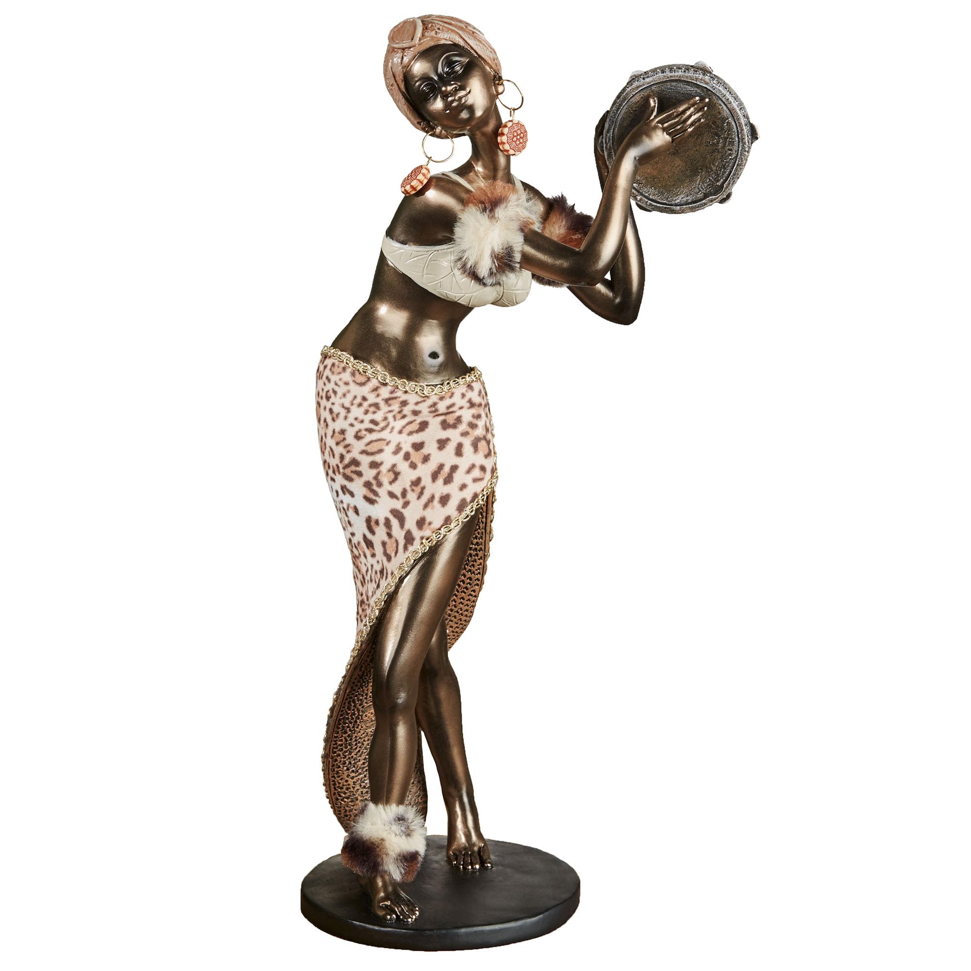 Amazon.com: Touch of Class Zilla African Woman Dancing Table