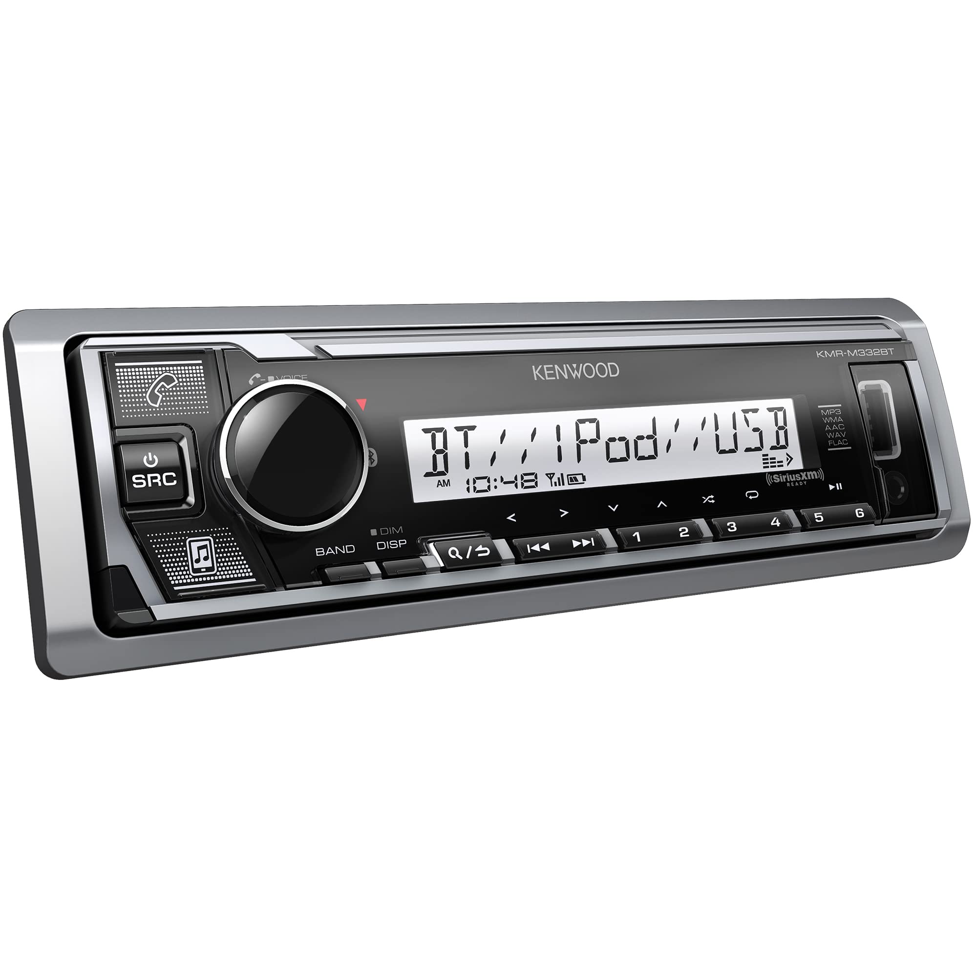Amazon.com: KENWOOD KMR-M332BT Car & Marine Stereo - Single Din