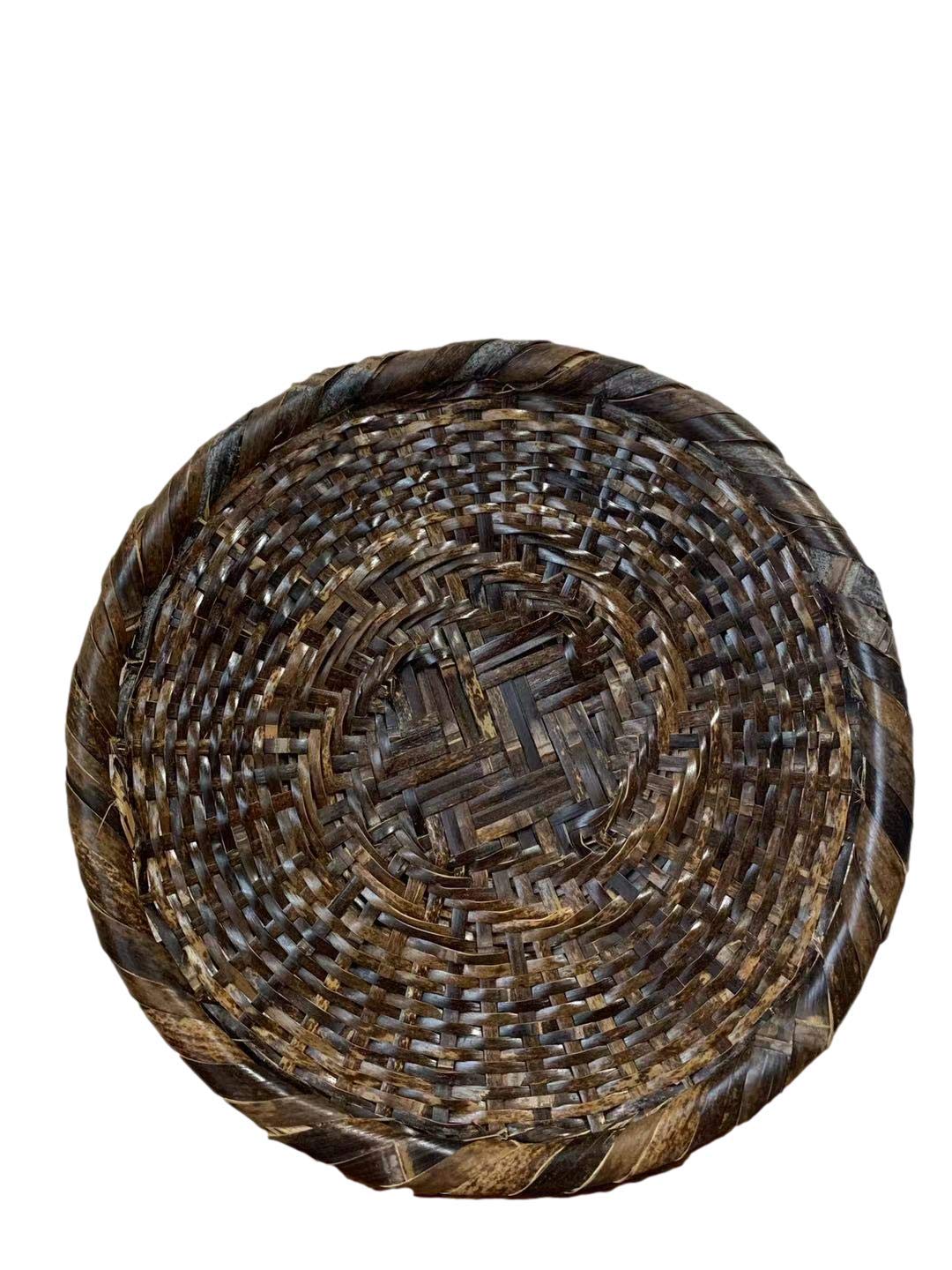 Amazon | 竹ざる 蕎麦ざる 直径約24㎝ 戸隠風 黒竹 | ノーブランド品