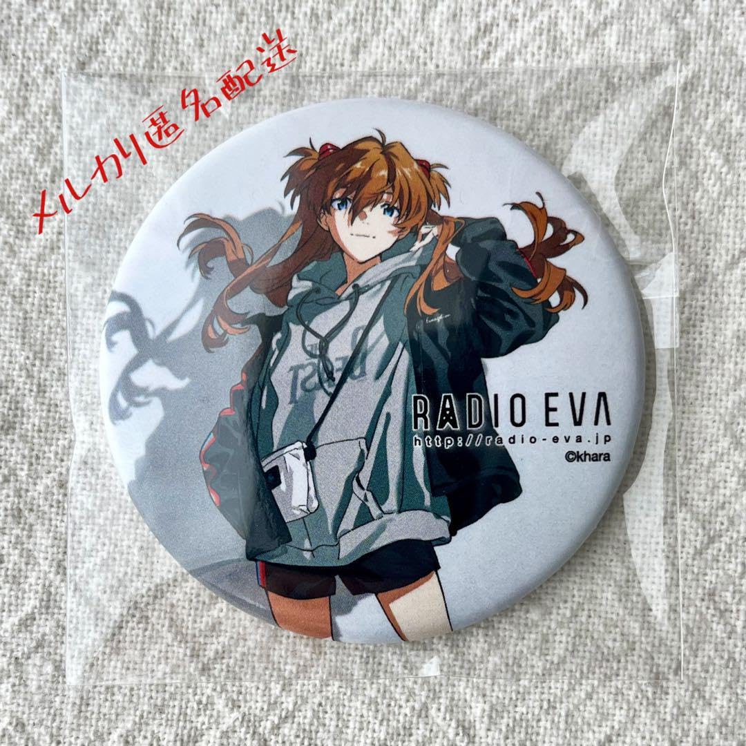 RADIOEVA 缶バッジアスカ第6弾ラジオエヴァラヂオエヴァ