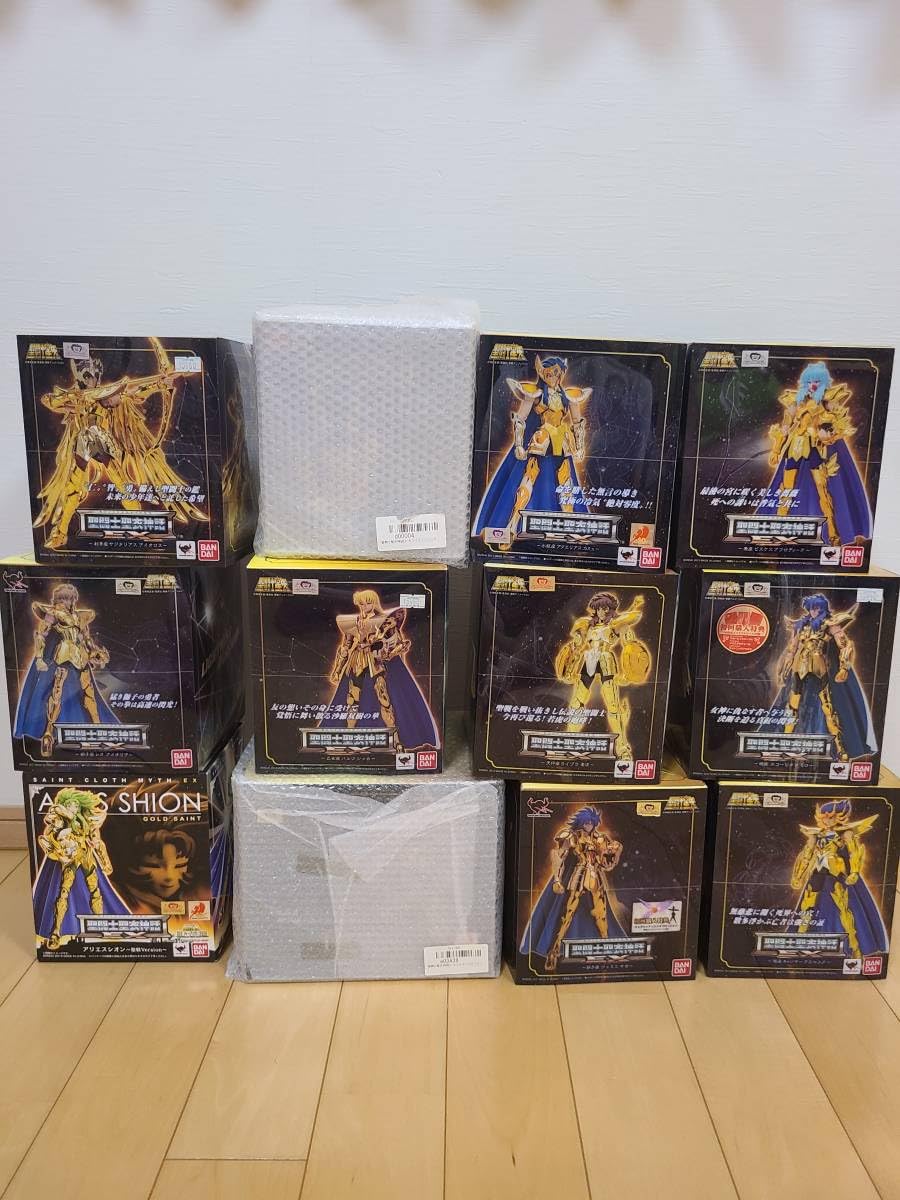 聖闘士聖衣神話黄金聖衣大争奪戦から12体 ブラック聖闘士+他