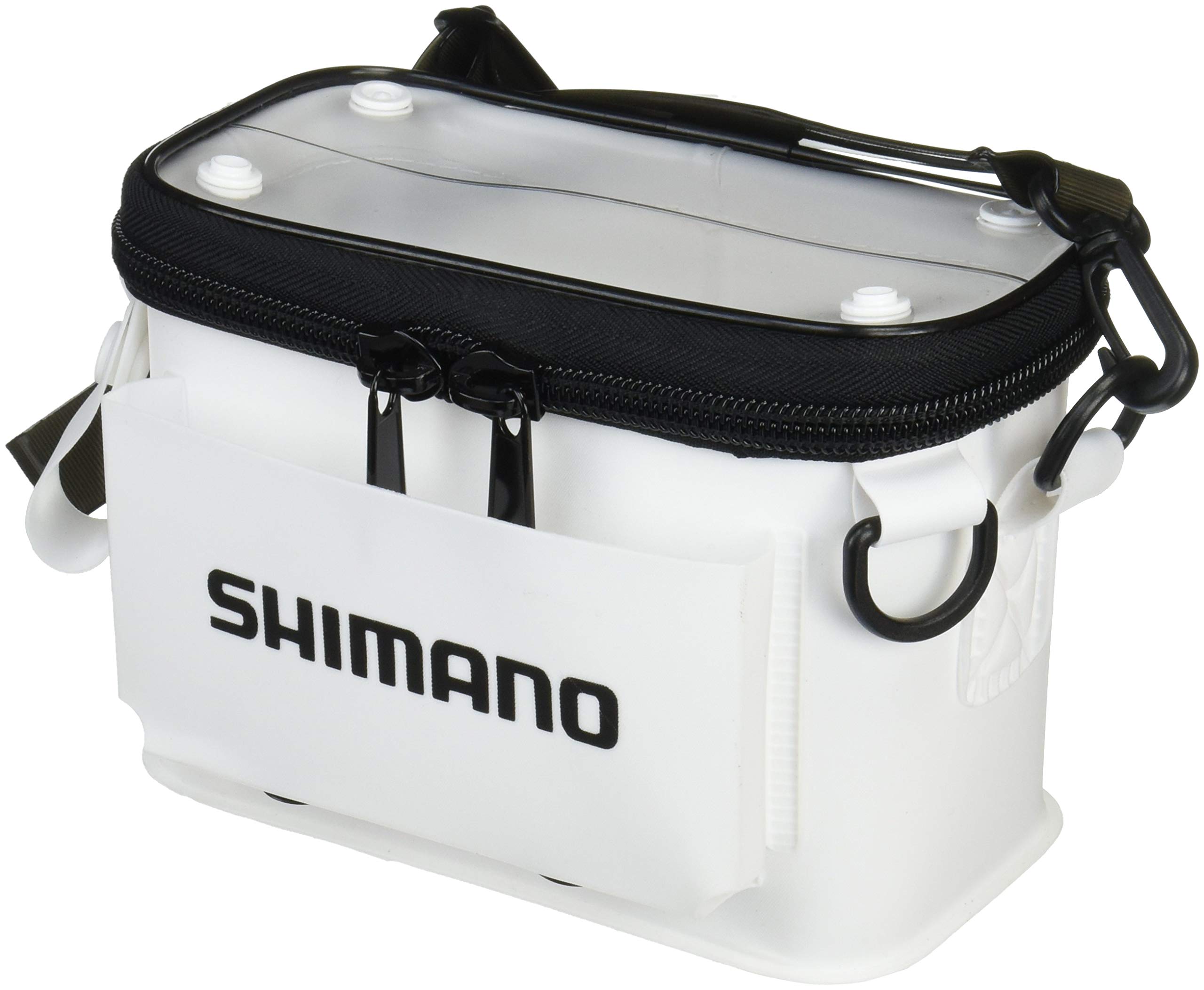 Amazon | シマノ(SHIMANO) 船縁ポーチ ホワイト BK-031S | シマノ