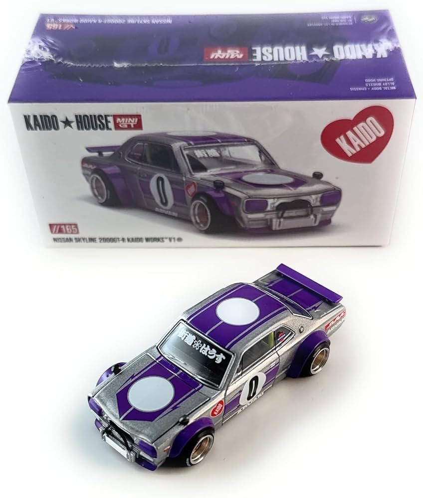 Amazon.com: Kaido House Nissan Skyline 2000GT-R KPGC10, Diecast