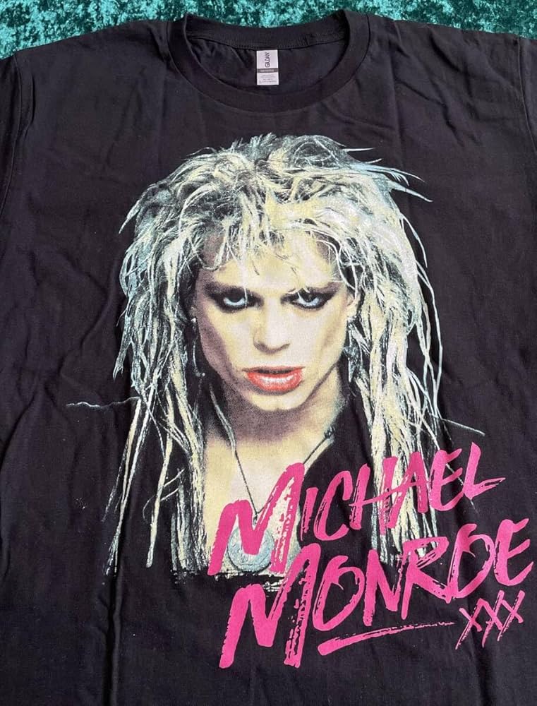 Amazon.co.jp: MICHAEL MONROE/Tシャツ/XLサイズ/NOT FAKIN' IT/2024