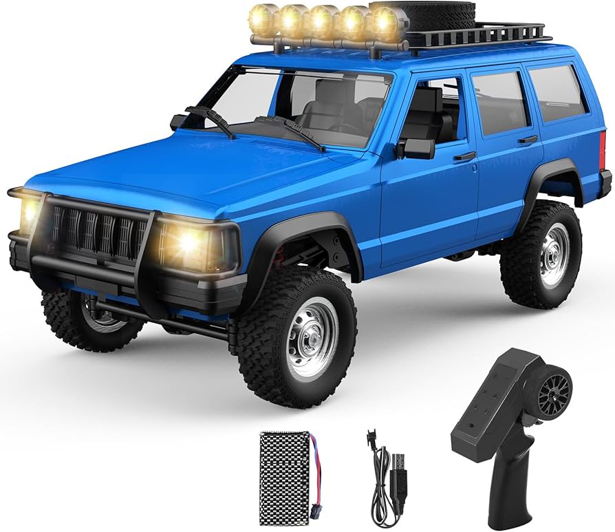 Amazon.co.jp: DEERC ラジコン ジープ クローラー ラジコンカー オフ