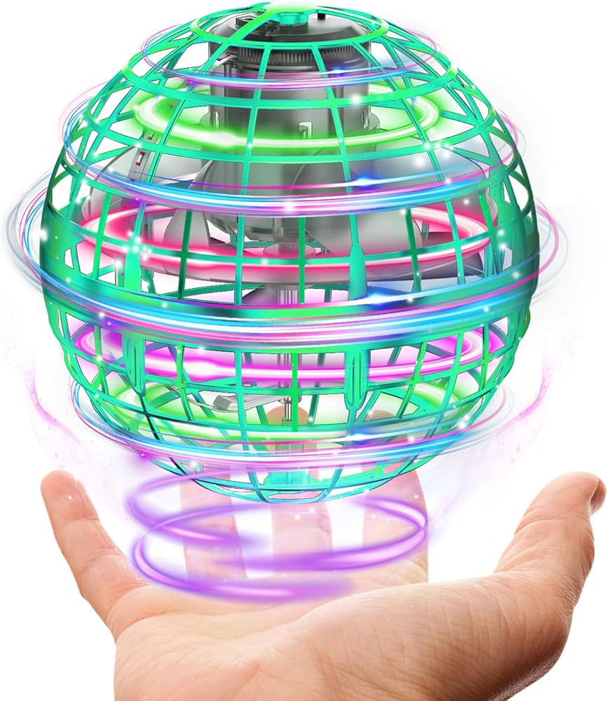 Amazon | XINHOME フライング ボール 正規品 おもちゃ 面白 光る UFO