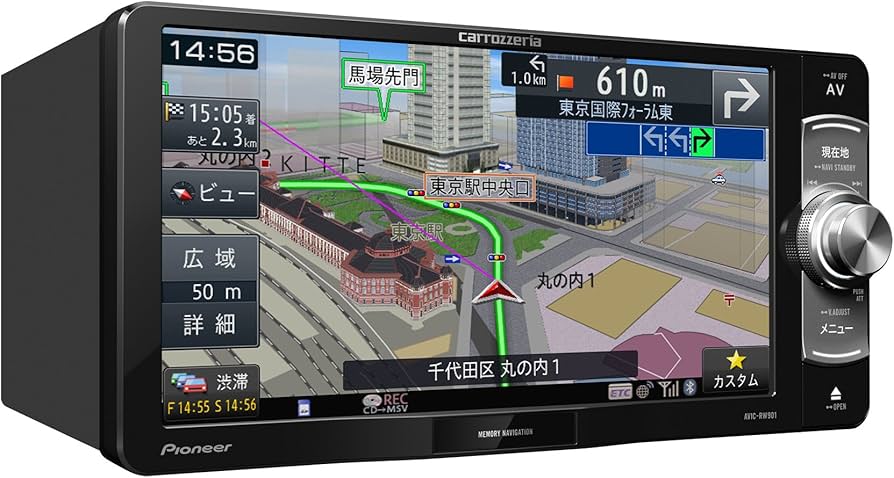 Amazon | Pioneer カーナビ AVIC-RW901 7インチ 200mmワイド 楽ナビ