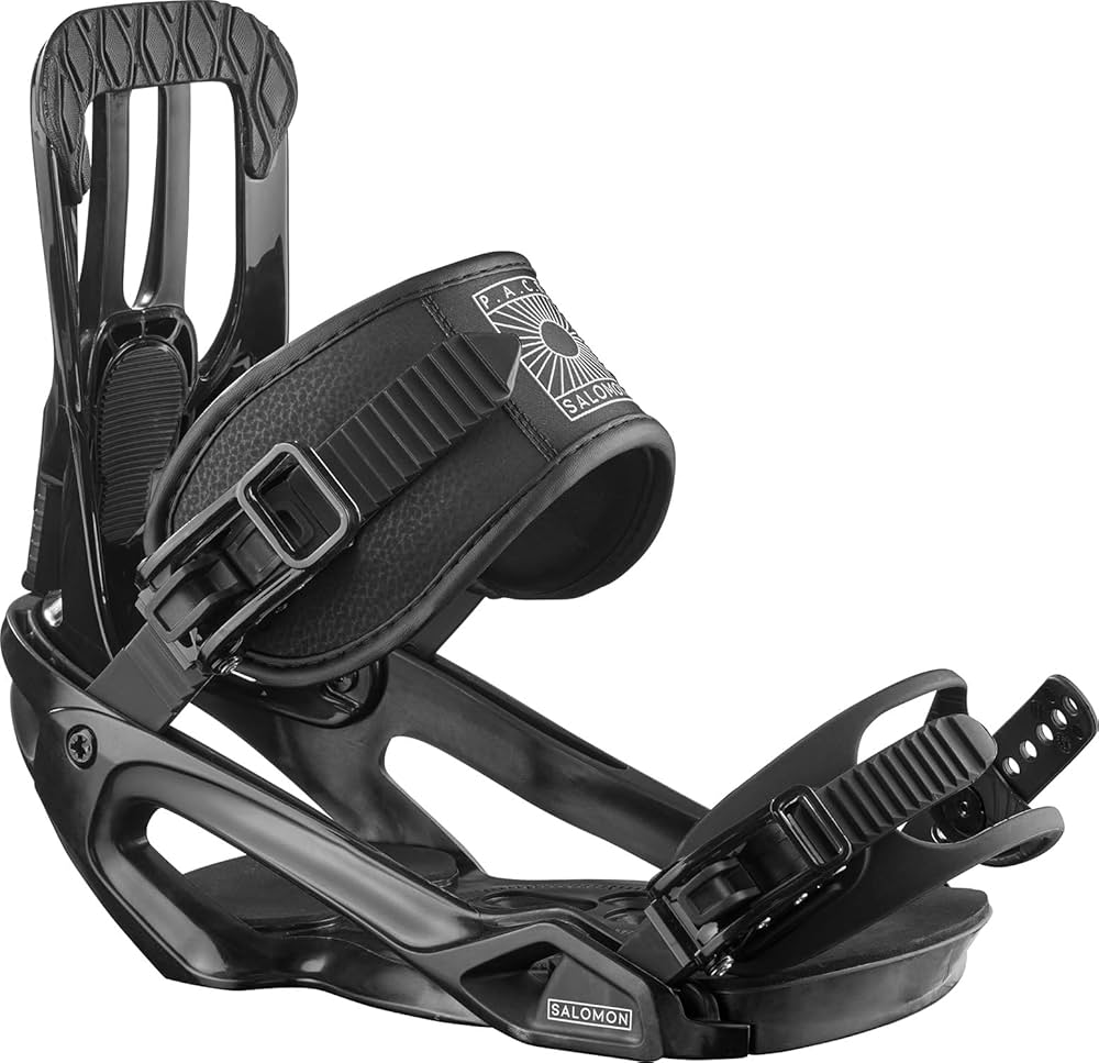 Amazon | Salomon Pact メンズ スノーボード ビンディング ブラック Sz