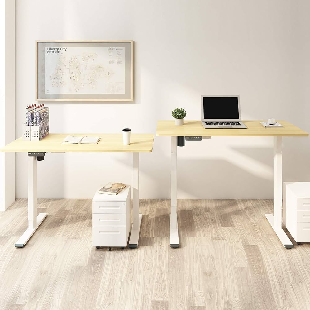 Amazon | FLEXISPOT 電動式スタンディングデスク(幅120×奥行60