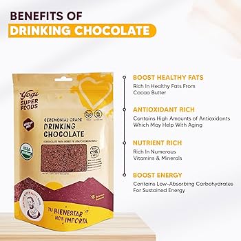 Amazon.com : Yogi Super Foods Ceremonial Grade Cacao Drinking