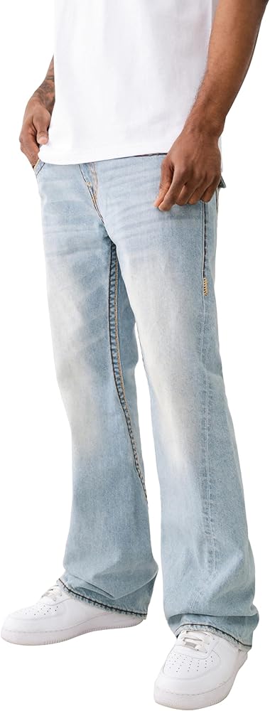 True Religion Men's Joey Super T Flap Twisted Seam 1/2