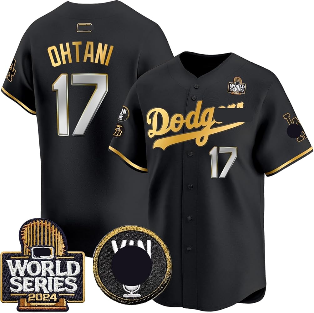 Amazon.co.jp: [EESDCOS] ドジャース ブラックゴールド 2024WS優勝