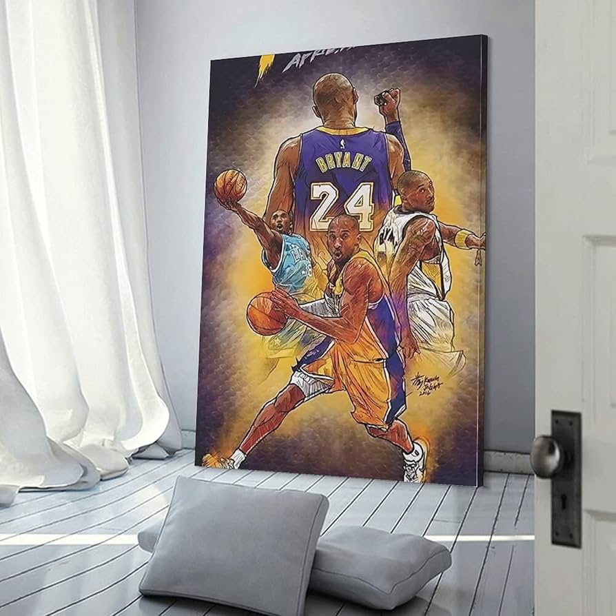 コービー&シャック絵画