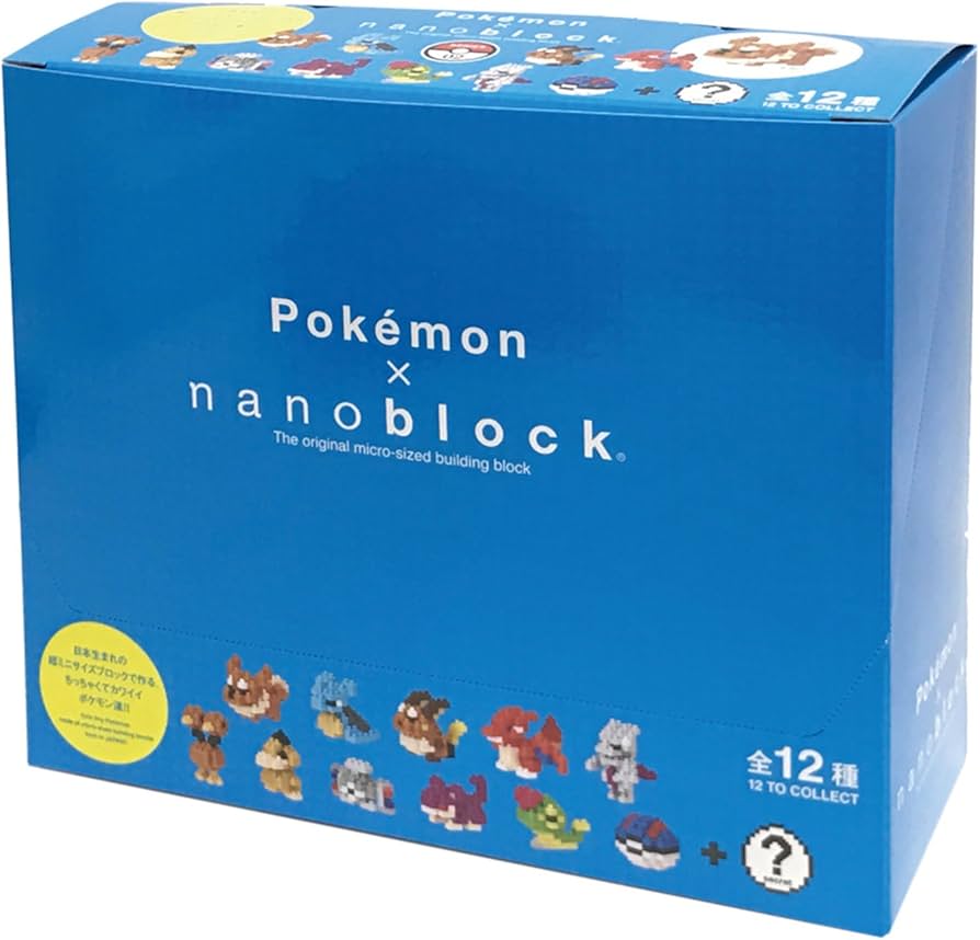 Amazon.co.jp: nanoblock ナノブロック ミニポケモンシリーズ02