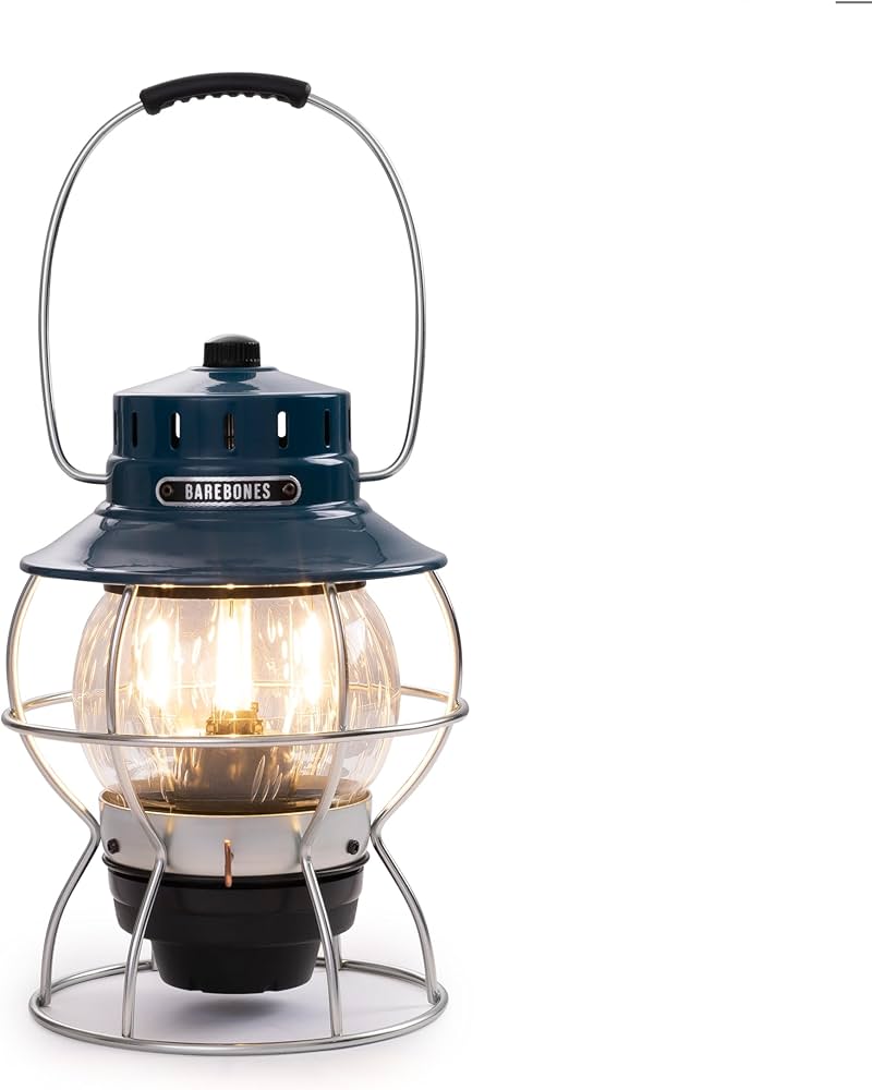 Amazon.co.jp: Barebones レイルロードランタン ビンテージ風LED