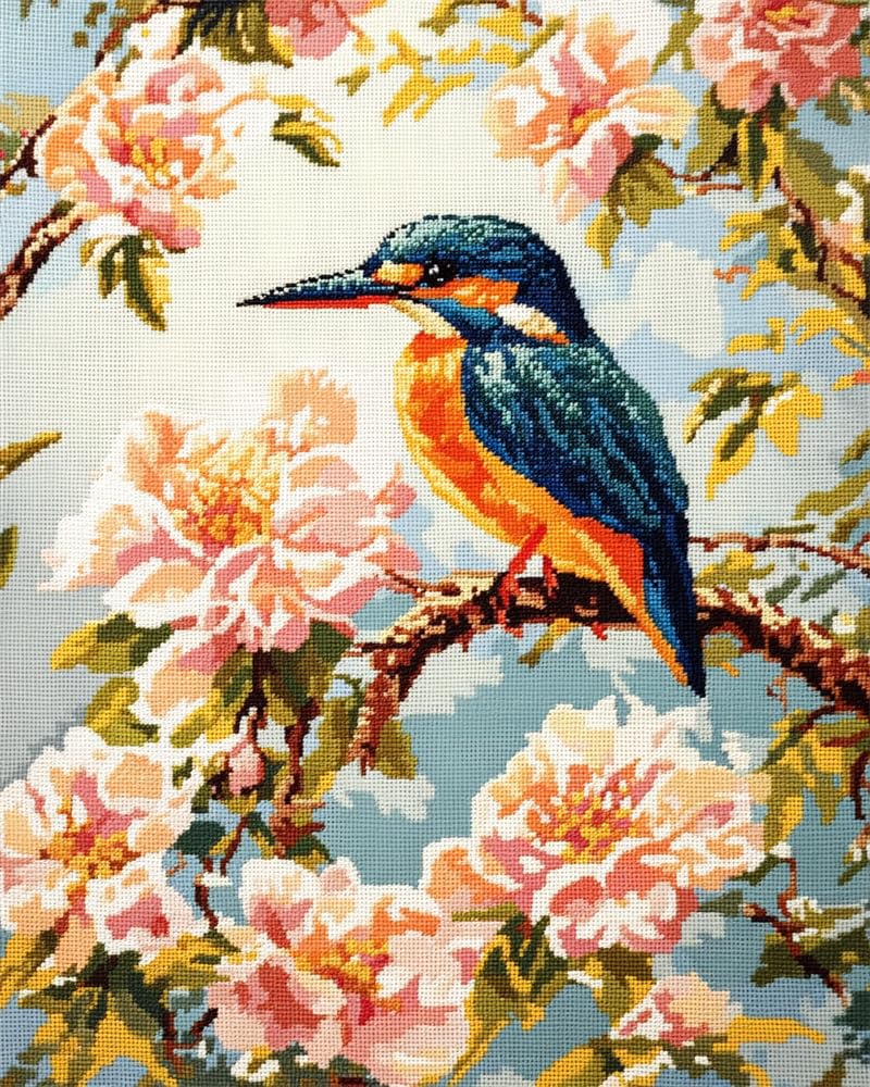 Amazon | クロスステッチ 図案印刷済み 14CT クロスステッチ キット