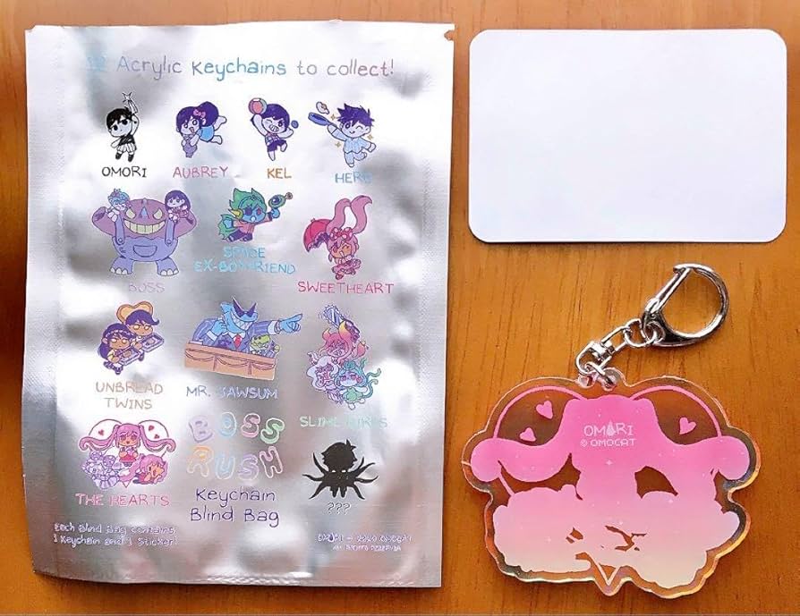 Amazon.co.jp: OMORI オモリ アクリルキーホルダー ボスラッシュ