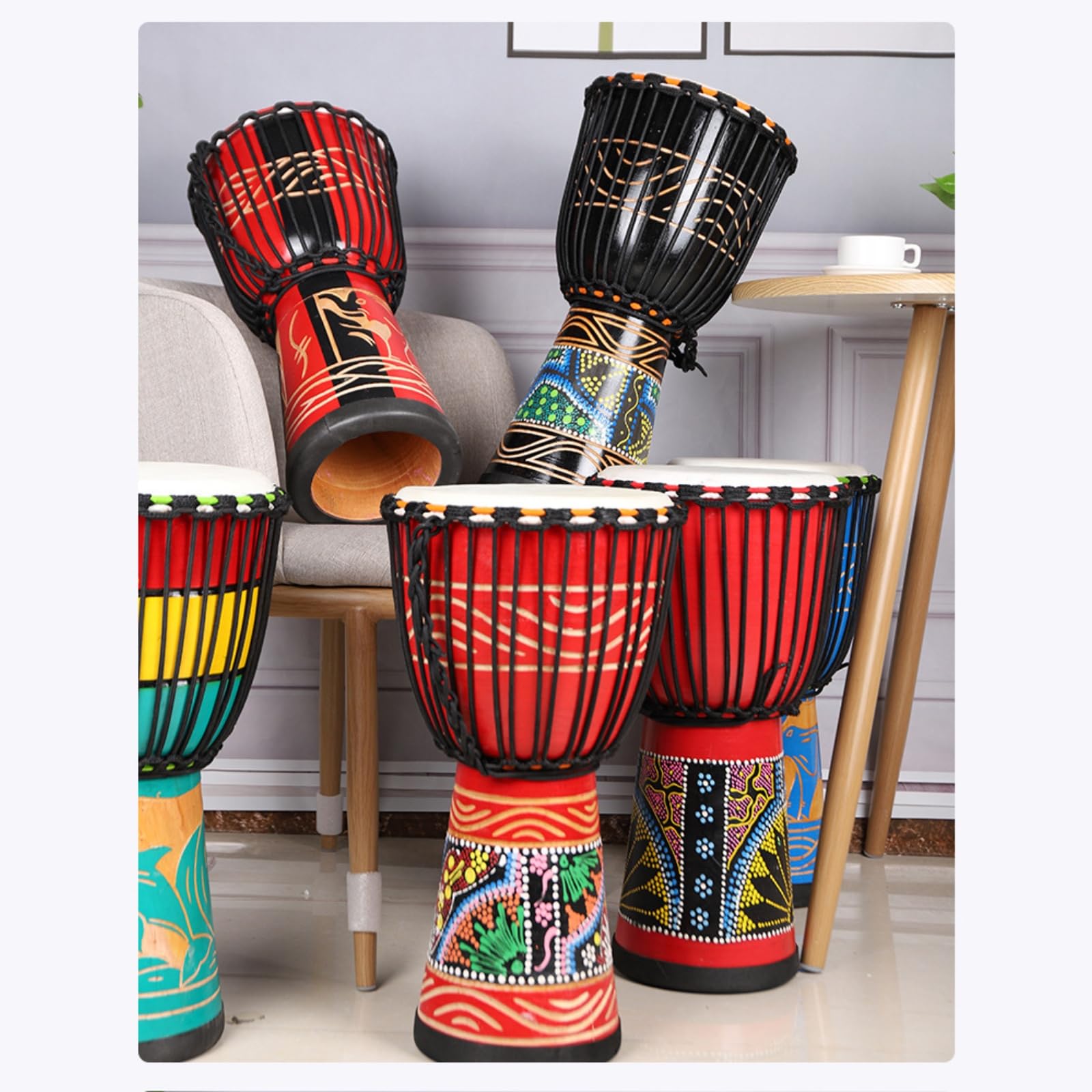 希少】アフリカンドラム 太鼓 トーゴ 木製 タルンバット 希少