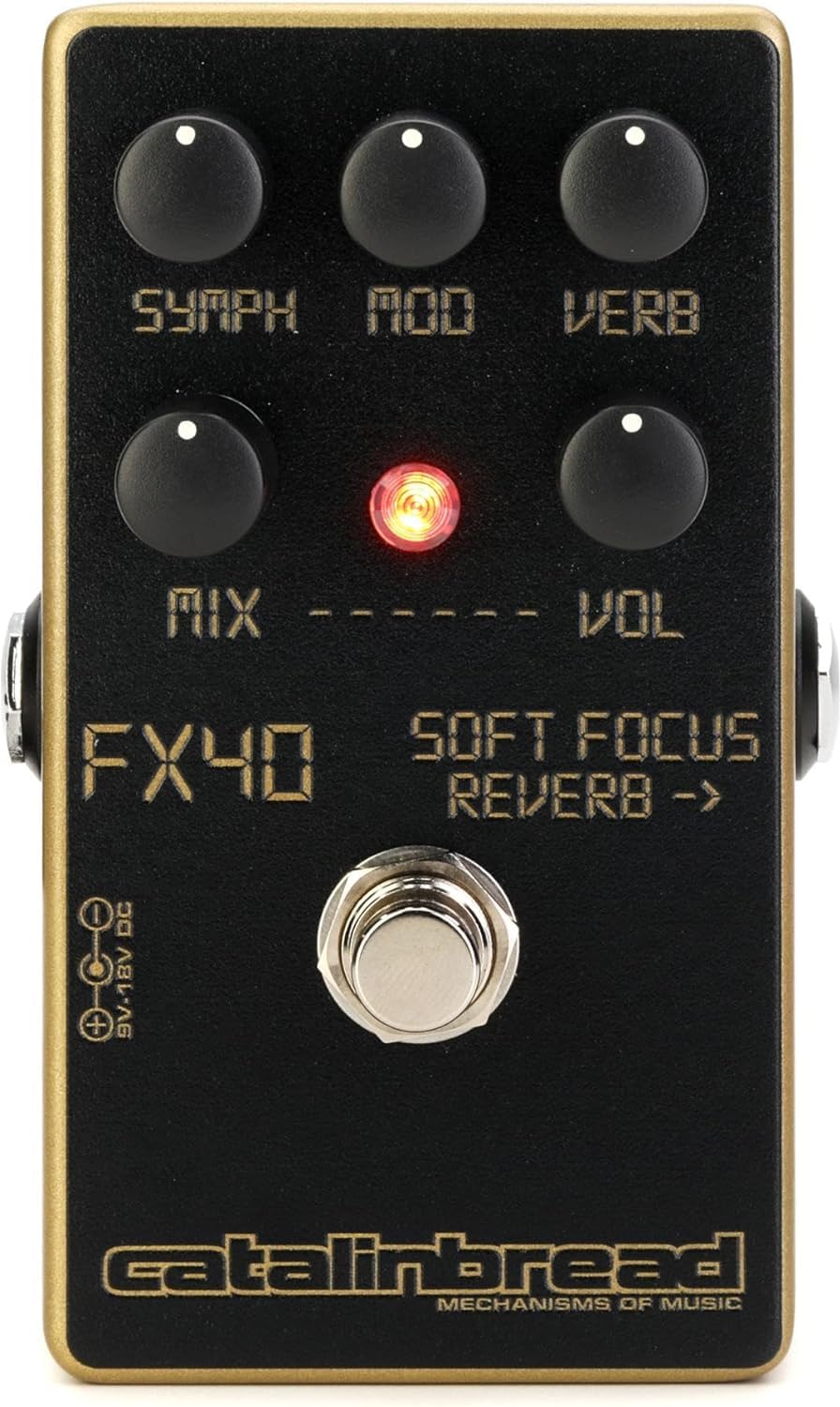 Amazon.com: Catalinbread Soft Focus Shoegaze Pedal, Gold : Musical