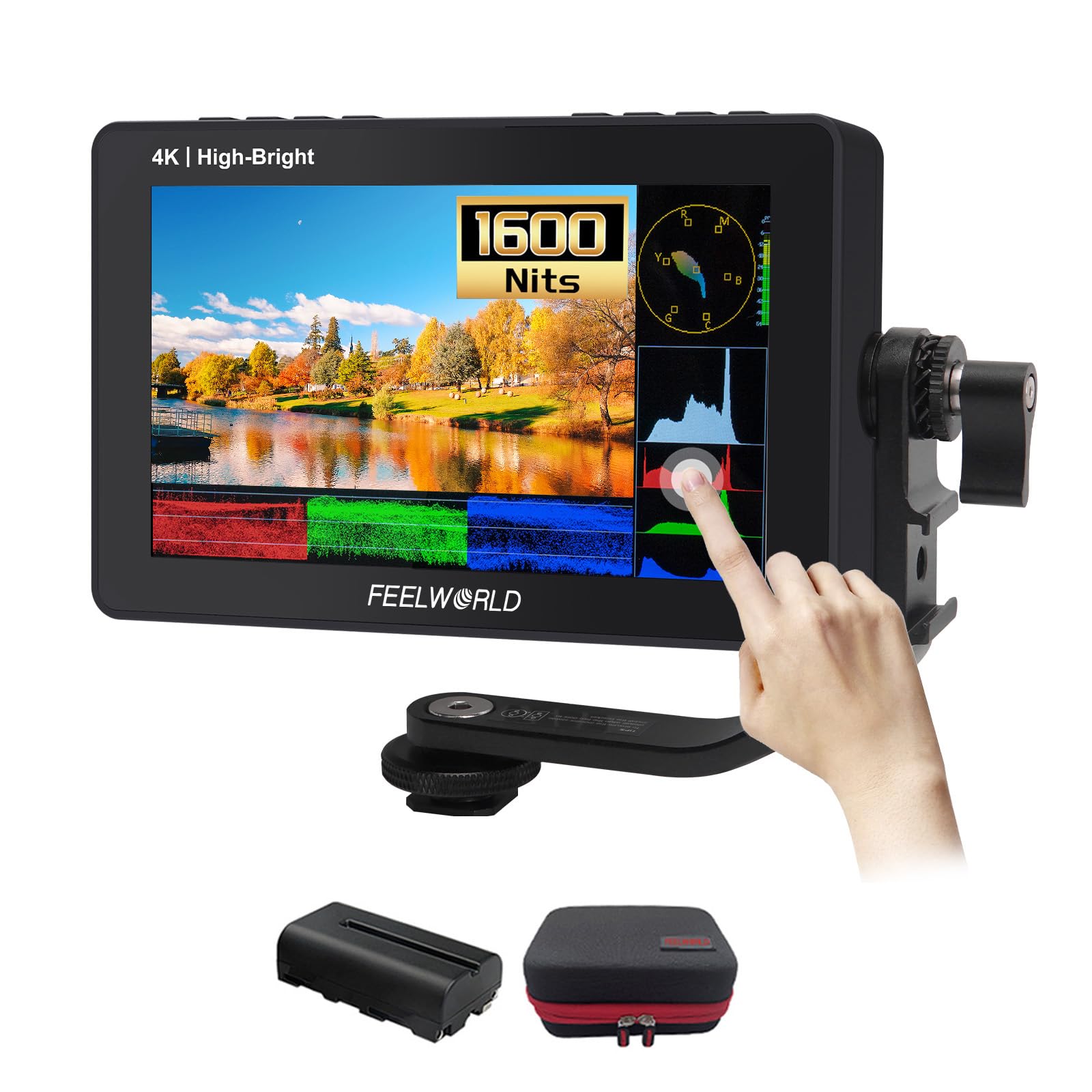 Amazon.com : FEELWORLD F5 Pro X 5.5 Inch DSLR Camera Field Monitor