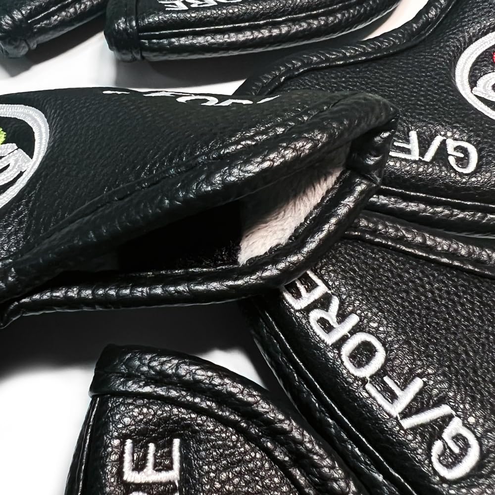 Amazon.co.jp: ジーフォア ゴルフ アイアンカバーセット セットカバー