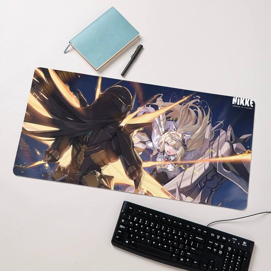 Amazon.co.jp: クラウン マウスパッド 勝利の女神：NIKKE ニケ 大型