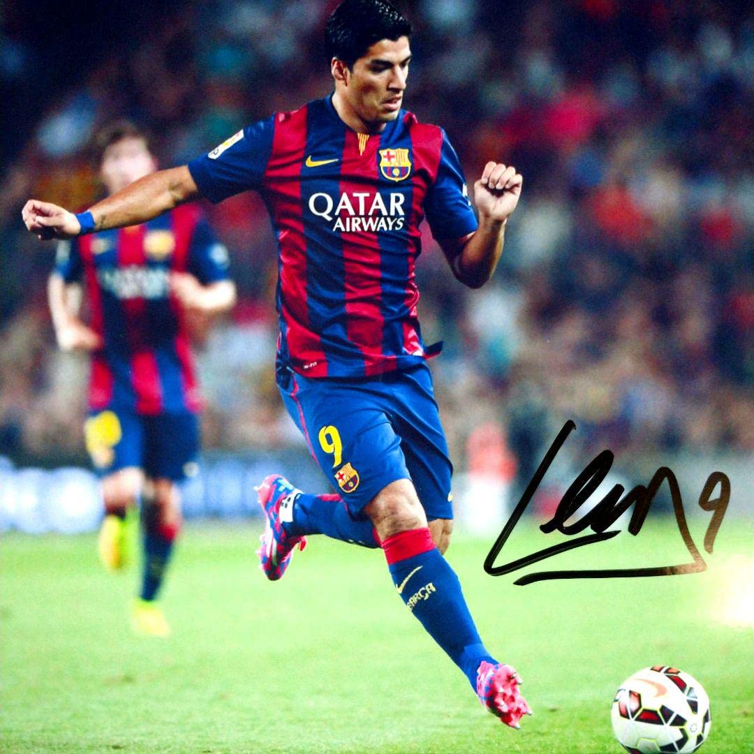 Amazon.co.jp: ルイスアルベルトスアレス直筆サイン入り超 特大写真