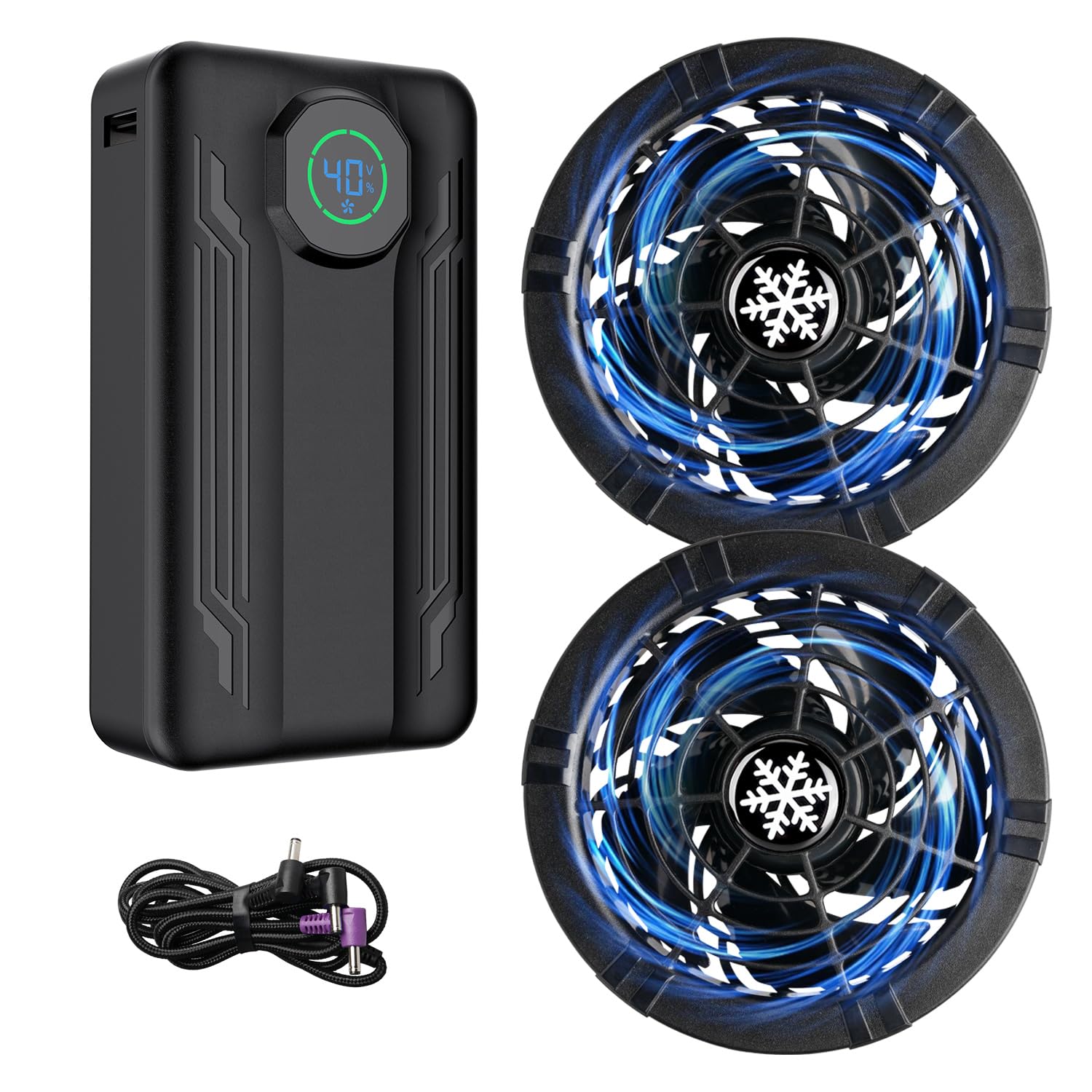 Amazon.co.jp: 【2025暴風40V/30000mAh】Sumwind 空調作業服 ファン