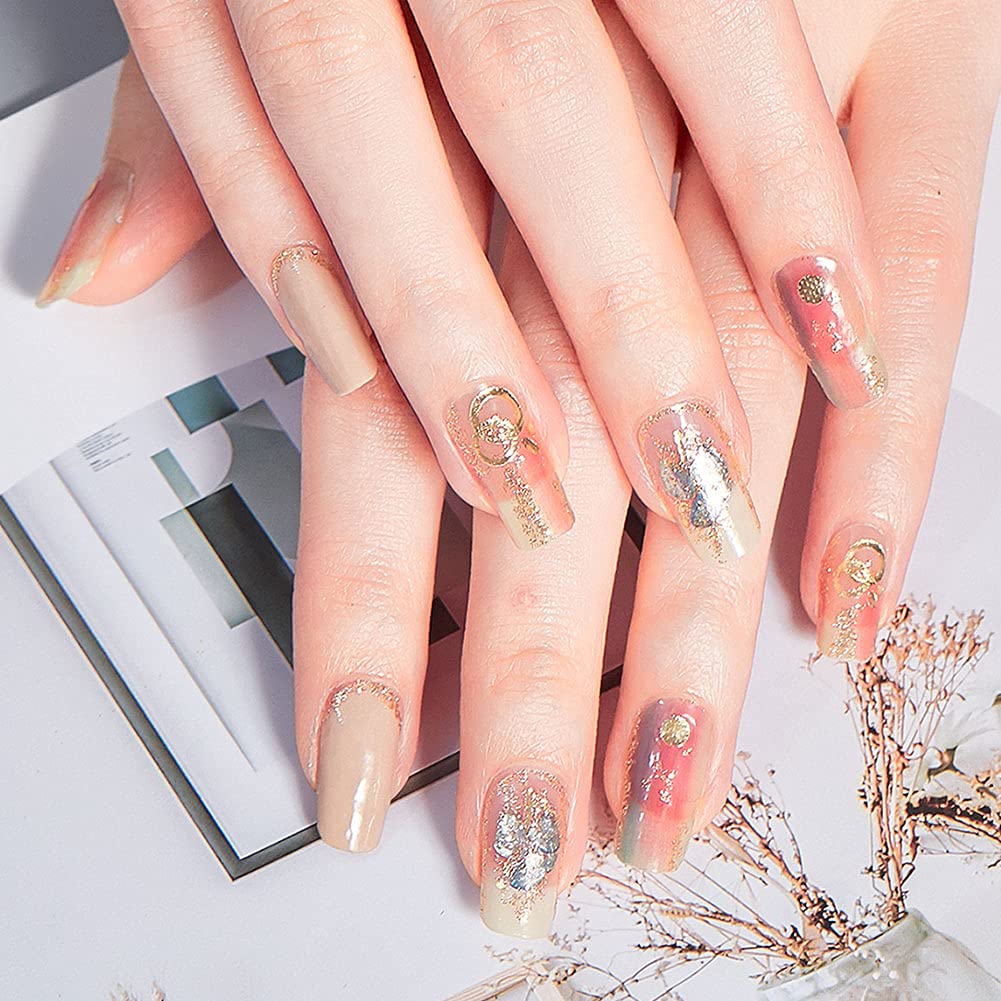 Amazon.co.jp: HERAXI ネイルシール 手の爪 20Pcs 爪やすり付き ネイル