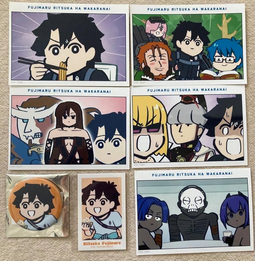 FGO ネモ 藤丸立香はわからない もちマス ウエハース ブロマイド