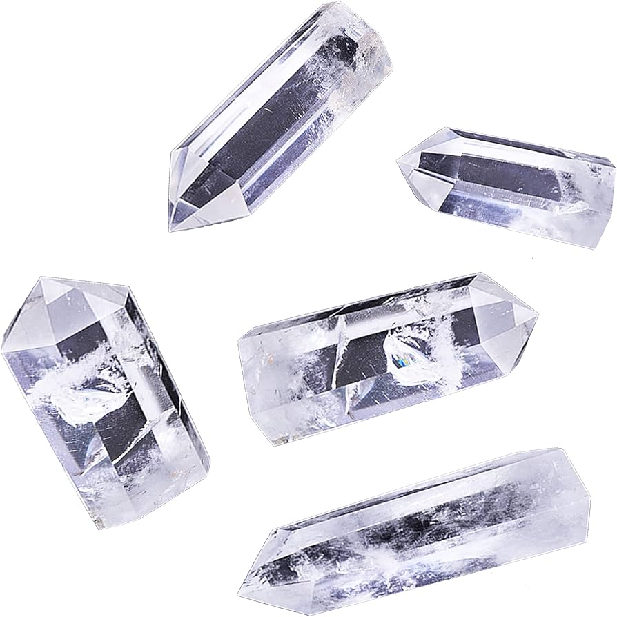 Amazon.co.jp: nullie 水晶 六角柱 パワーストーン クリスタル