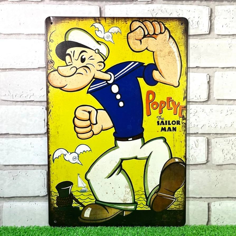 Amazon.co.jp: ポパイ Popeye アメキャラ アメコミ アメリカ雑貨