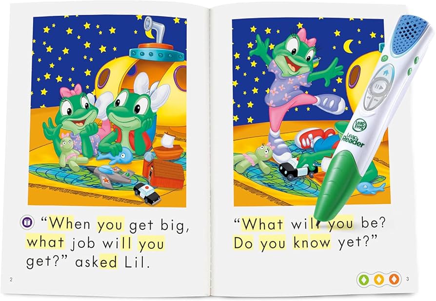 Amazon.com: LeapFrog LeapReader System Learn to Read 10 Book