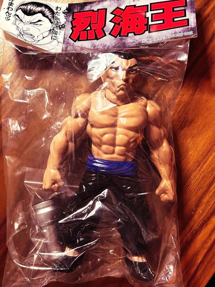 刃牙 レッドシャーク ソフビ 烈海王 新品未開封品 義足付 フィギュア