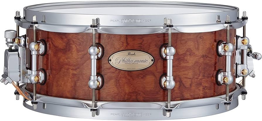 真鍮製Fresh Hoop スネアドラムヘッド本皮用 LITIK Tucker付 真鍮製