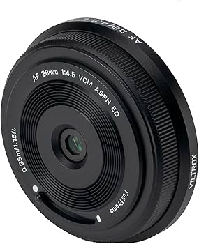 Amazon.com : VILTROX 28mm f4.5 Pancake Lens Z, AF 28mm f4.5 Z
