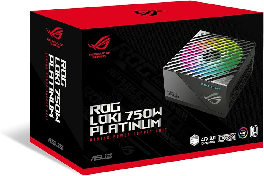 Amazon.com: ASUS ROG Loki SFX-L 750W Platinum (Fully Modular Power