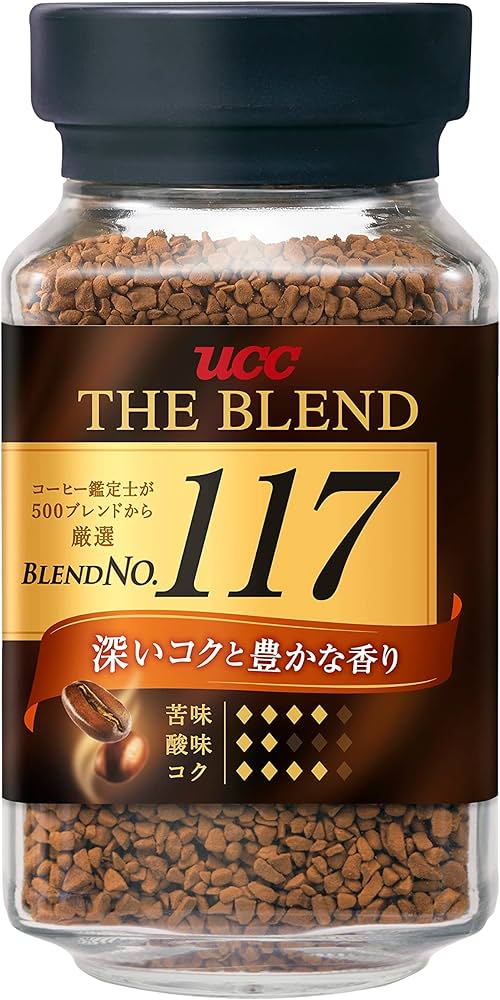 Amazon.com : UCC The Blend 117 Instant Coffee, Instant Black