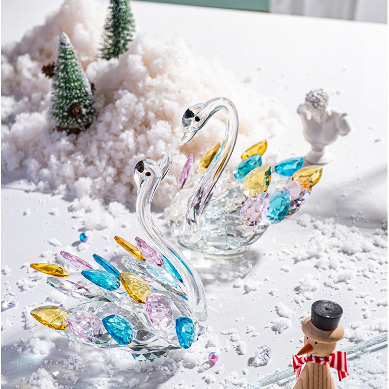 ☆特選NEW☆白鳥&水晶♡浄化スペシャル☆【白鳥『スワン』型