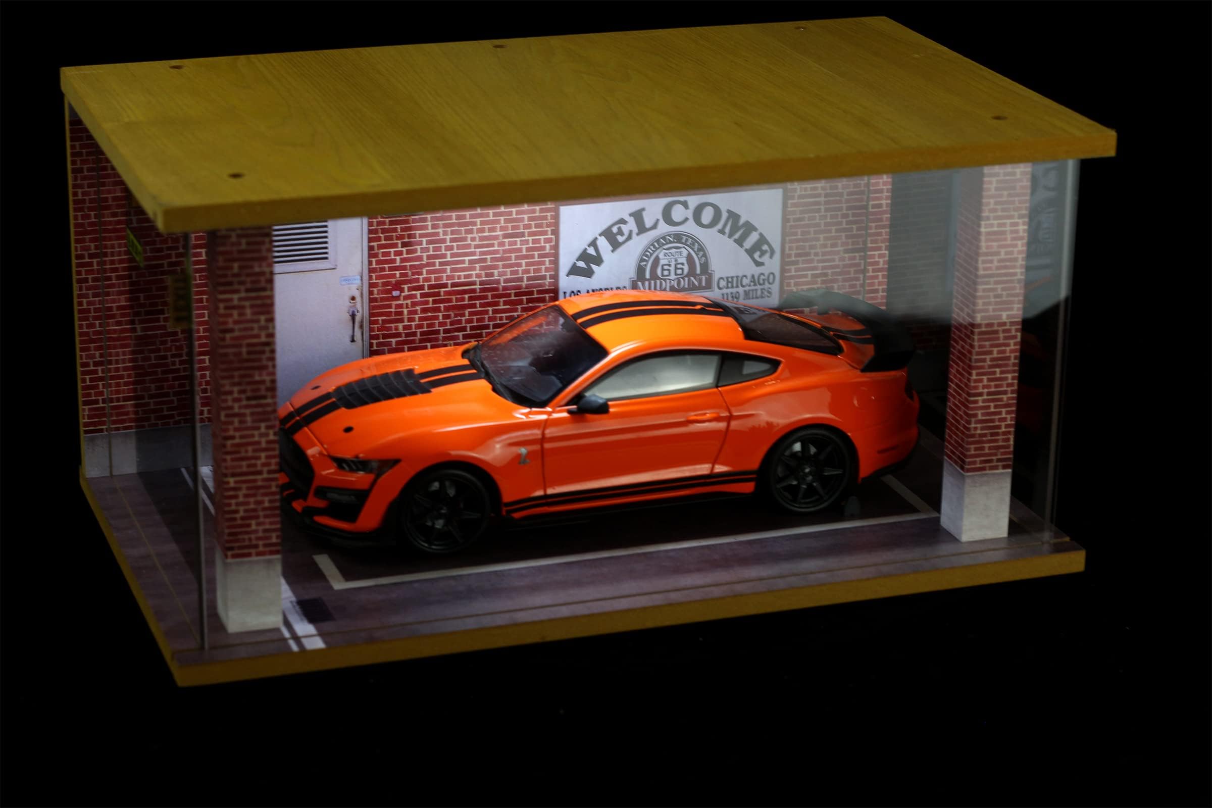 Amazon.co.jp: 1/18ダイキャストカー用ディスプレイケース、1/12