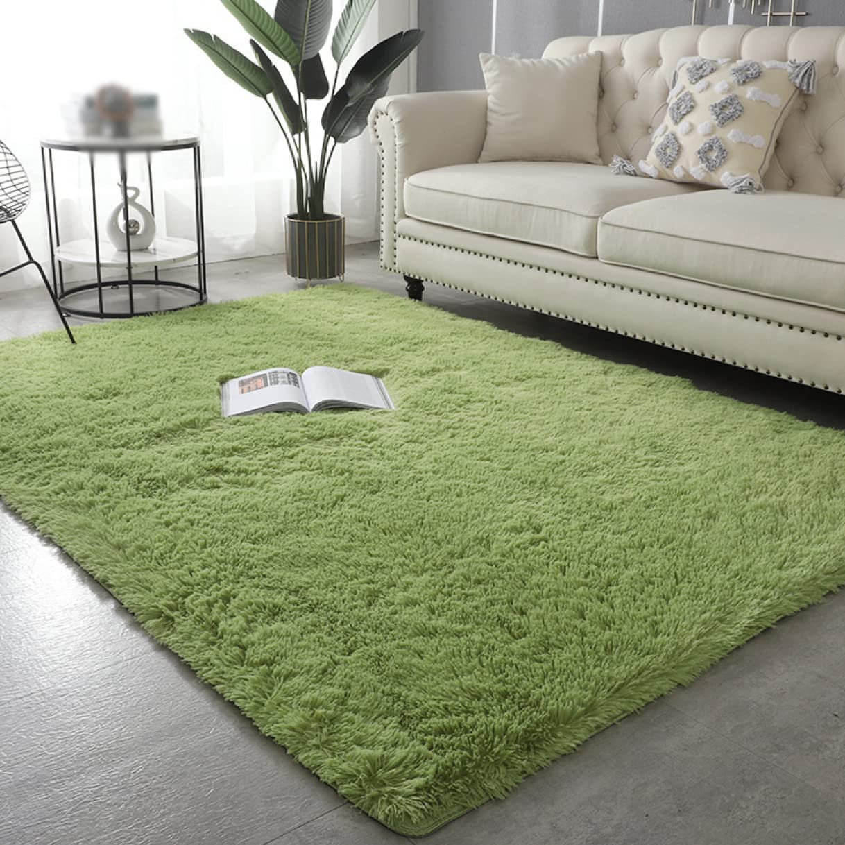 Amazon｜[L9KI6] 抗菌消臭ラグ ラグ ラグマット 3畳 おしゃれ